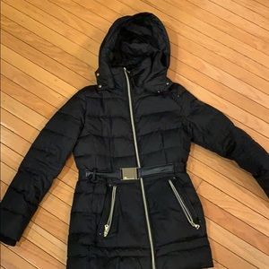 Vince Camuto Winter Jacket with gold buckle